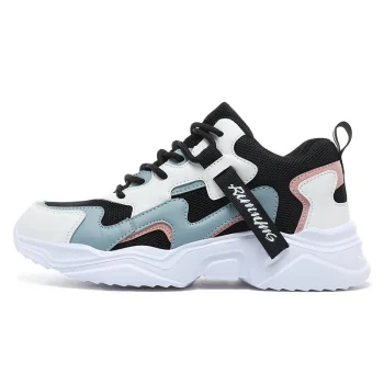 Women's Shoes Spring and Autumn Season New Breathable High Top Versatile Little White Thick Sole Sports and Casual Dad Shoes - Image 6