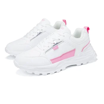 White Pink Women Sneakers Platform Chunky Breathable Women's Casual Shoes Mesh Ladies Female Footwear Tennis Sneakers - Image 6