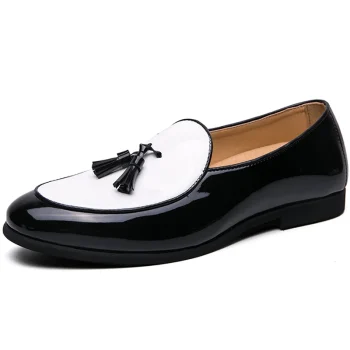 Size 46 47 Flat Leisure Slip on Fashion Comfortable Tassels Men Loafers Casual Shoes - Image 2