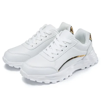 New Arrival Wholesale Student's Casual Walking White Platform Shoes Thick Bottom Increase Shoes for Women New Style 2025 - Image 6