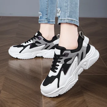 High Platform Sneakers Women 2024 Thick Sole Sports Ladies Trainers Vulcanized Shoes Woman Chunky Sneakers Zapatillas Mujer - Image 5