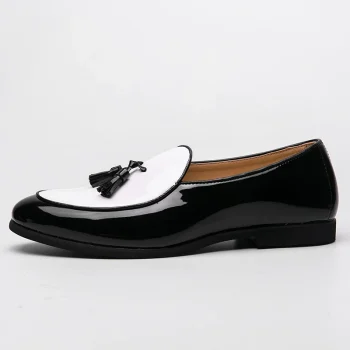 Size 46 47 Flat Leisure Slip on Fashion Comfortable Tassels Men Loafers Casual Shoes - Image 5