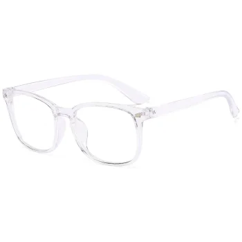 3pcs Lightweight PC Frames Minimalist Square Clear Lens Glasses - Blue Light Blocking, Full Frame, for Everyday & Casual Wear - Image 9