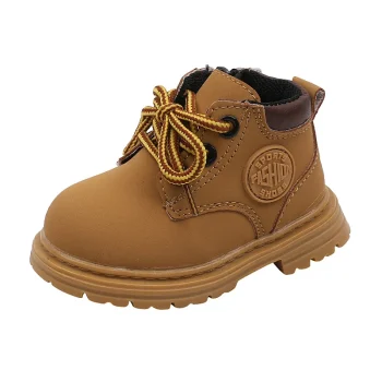 Motorcycle Style Baby Boots Spring Autumn Toddler Shoes Infant Outdoor First Walkers Baby Boy Girl Soft PU Leather Ankle Boots - Image 4
