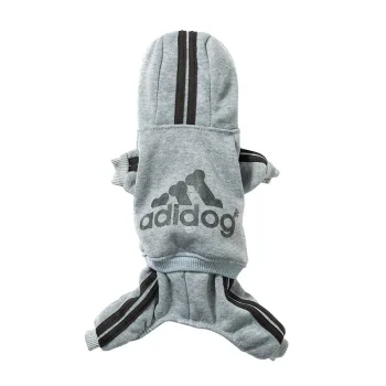 Adidog Clothes Dog Jumpsuit Warm Puppy Pet Clothes For Dog Hoodies Sweatshirt Yorkie French Bulldog Clothing For Dog Coat Jacket - Image 11