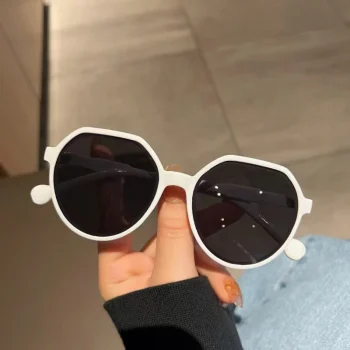 Sunglasses for Women Geometry Shape Frame Fashion Glasses Vintage Big Sunshades Shades Очки Солнечные Женские Очки 선글라스 - Image 5