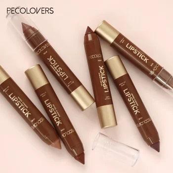 Velvet Lip Liner Crayon, Matte Tapered Gradient Lipstick Pen, Waterproof Non-Sticky Contouring Lip Makeup, Mixed Color System - Image 6
