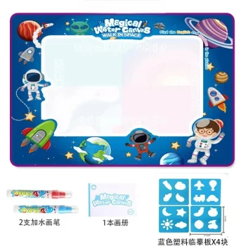 Oversized Magical Water Canvas pens Montessori Toys Learning Blanket Writing Children Drawing Repeated Graffiti Painting kid toy - Image 18