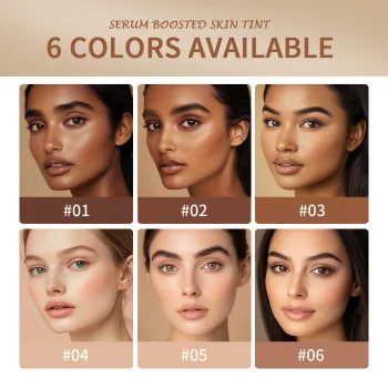 New Balm Serum Boosted Skin Tint Silky Texture Moisturizing Coverage Plumper Even Skin Tone Best Stick Foundation Travel Makeup - Image 4