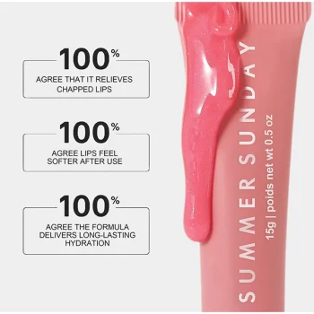 Summer Lip Moisturizing Lip Balm Care 15ml Lip Balm Smoothing Lip Lines Lasting Nourishment For Women Daily Care Makeup Lipcare - Image 4