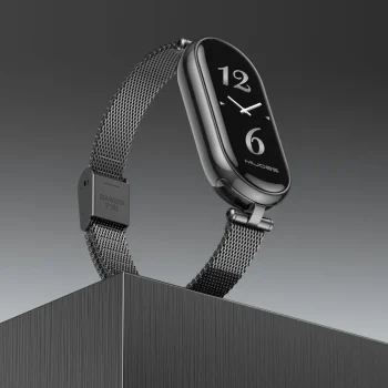 Strap For Xiaomi Mi Band 9 10 8 7 6 5 43 Smart Bracelet Women Girls Fashion Metal Watchband Replacement Accessories Miband 7 6 - Image 4