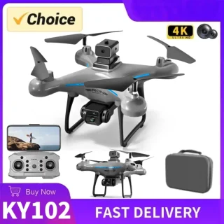 KY102 Drone Professional 4K HD Camera RC Aerial Photography Brushless Motor WIFI Lifting Obstacle Avoidance RC Quadcopter