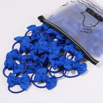 5Pcs Children Hair Ties Headdress Girls Scrunchies Elastic Hair Band Kids Hair Rope Bow Rubber Band Set Baby Accessories - Image 8
