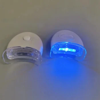 1PCS LED Teeth Whitening Lamp Blue Light Ultraviolet Home Mini White Blue Fresh Mouth Protection Oral Cleaning Personal Care - Image 3