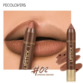Velvet Lip Liner Crayon, Matte Tapered Gradient Lipstick Pen, Waterproof Non-Sticky Contouring Lip Makeup, Mixed Color System - Image 10