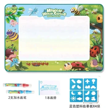 Oversized Magical Water Canvas pens Montessori Toys Learning Blanket Writing Children Drawing Repeated Graffiti Painting kid toy - Image 12