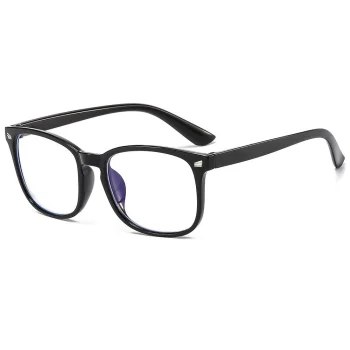 3pcs Lightweight PC Frames Minimalist Square Clear Lens Glasses - Blue Light Blocking, Full Frame, for Everyday & Casual Wear - Image 7