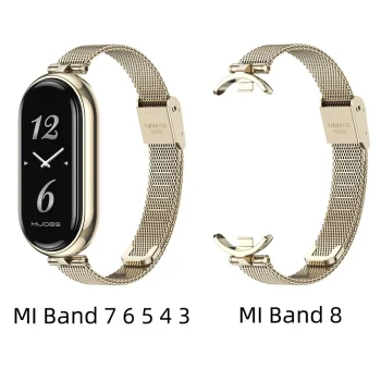 Strap For Xiaomi Mi Band 9 10 8 7 6 5 43 Smart Bracelet Women Girls Fashion Metal Watchband Replacement Accessories Miband 7 6 - Image 10