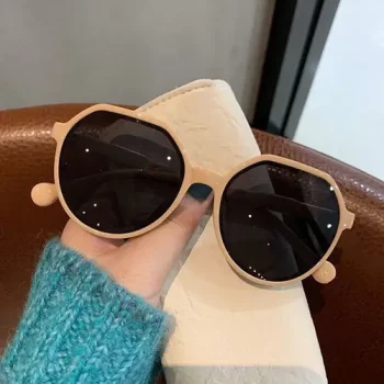 Sunglasses for Women Geometry Shape Frame Fashion Glasses Vintage Big Sunshades Shades Очки Солнечные Женские Очки 선글라스 - Image 7