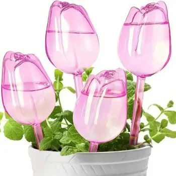Simulated Glass Automatic Plant Watering Bulbs Shape Flower Plant Water Dripper Lightweight Plant Device Drip Irrigation System - Image 3