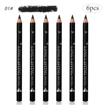 6/12Pcs Eye Brow Pencil Waterproof Professional Women Eye Makeup Pen Easy Color Natural Black Cosmetic Beauty Eyebrow Tool - Image 10