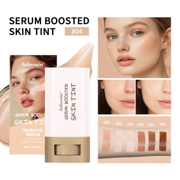 New Balm Serum Boosted Skin Tint Silky Texture Moisturizing Coverage Plumper Even Skin Tone Best Stick Foundation Travel Makeup - Image 2
