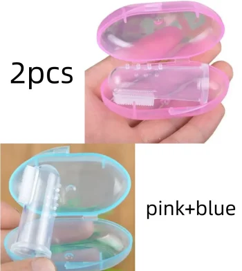 Soft Finger Toothbrush Baby Kid Oral Cleaning Teeth Care Hygiene Brush Infant Tooth Brush For Newborn Care - Image 11