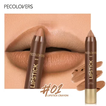 Velvet Lip Liner Crayon, Matte Tapered Gradient Lipstick Pen, Waterproof Non-Sticky Contouring Lip Makeup, Mixed Color System - Image 12
