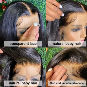 30Inch 13X6 Lace Front Wigs Human Hair Straight HD Lace Front Wigs Human Hair Straight Glueless Wigs Human Hair13X4 Frontal Wigs - Image 3