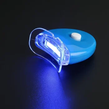 1PCS LED Teeth Whitening Lamp Blue Light Ultraviolet Home Mini White Blue Fresh Mouth Protection Oral Cleaning Personal Care - Image 2