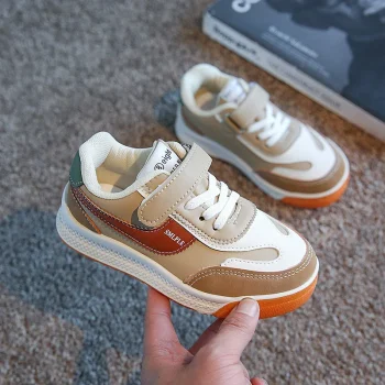 Spring Autumn New Children Sneakers Boys Girls Low Help Skate Leather Shoes Non-slip Soft Sole Versatile Sport Casual Shoes - Image 8