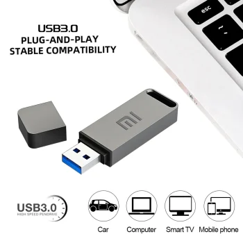Original Xiaomi Pen Drive 2 TB USB 3.0 Flash Metal Drive 1TB Large Capacity High Speed Transmission Storage Waterproof Storage - Image 5
