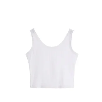 Hot Sale Half Body Small Camisole Vest for Women Short Yoga Exercise with A Leaky Navel and A Sleeveless Sexy Slim Fit Top - Image 5