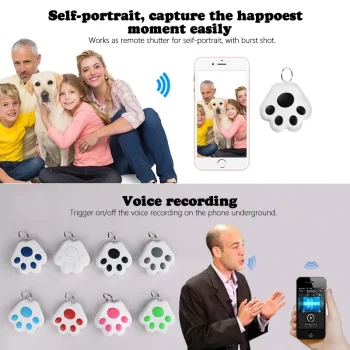 Smart Mini GPS Tracker Key Kids Bag Finder Dog Cat Pet Locator Bluetooth Tracker Device Anti-lost Reminder for IOS/ Android - Image 4