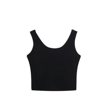 Hot Sale Half Body Small Camisole Vest for Women Short Yoga Exercise with A Leaky Navel and A Sleeveless Sexy Slim Fit Top - Image 6