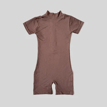 Summer Short Sleeve Zipper Jumpsuit Sports Wear Gym Fitness Sports Bodysuits Women Running Fashion Workout Clothes - Image 3