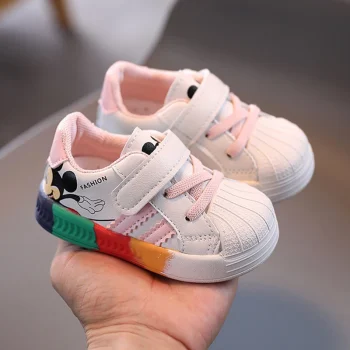 Cartoon Mickey Children Shoes For Boys Girls Sport Sneakers Kids Leisure Autumn Casual Shoes Breathable Running Toddler - Image 8