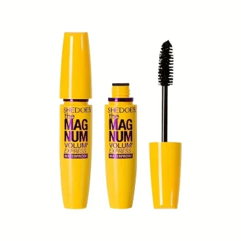 4D Black Mascara Thickening, Lengthening, Curling, Waterproof Liquid Fiber Mascara - Image 8