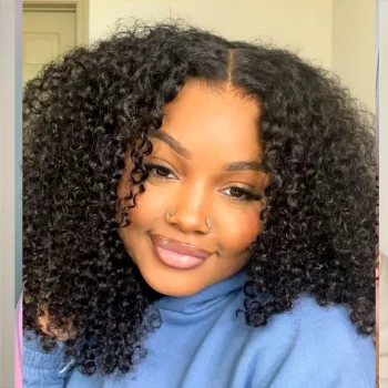 Raw Indian Afro Kinky Curly Human Hair Bundles 4B 4C Natural Virgin Curly 100% Soft Human Hair Weave Bundle Hair Extension Weft - Image 6
