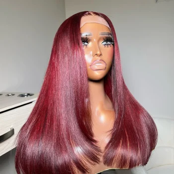 13x4 Lace Front Human Hair Wig Transparent Lace Frontal Wigs For Black Women Short Bob Wig Multiple Remy Straight Natural Wig - Image 9