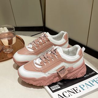 PU semelle épaisse supérieure dame femmes anti-dérapant