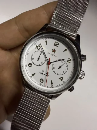 2026 New Men's watches 1963 pilot automatic watch 40mm waterproof retro quartz chronograph vintage dress watch