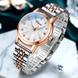 2024 CHENXI 8833 Women Automatic Mechanical Watch Top Brand Luxury Wrist Watch Waterproof Female Leather Business Clock