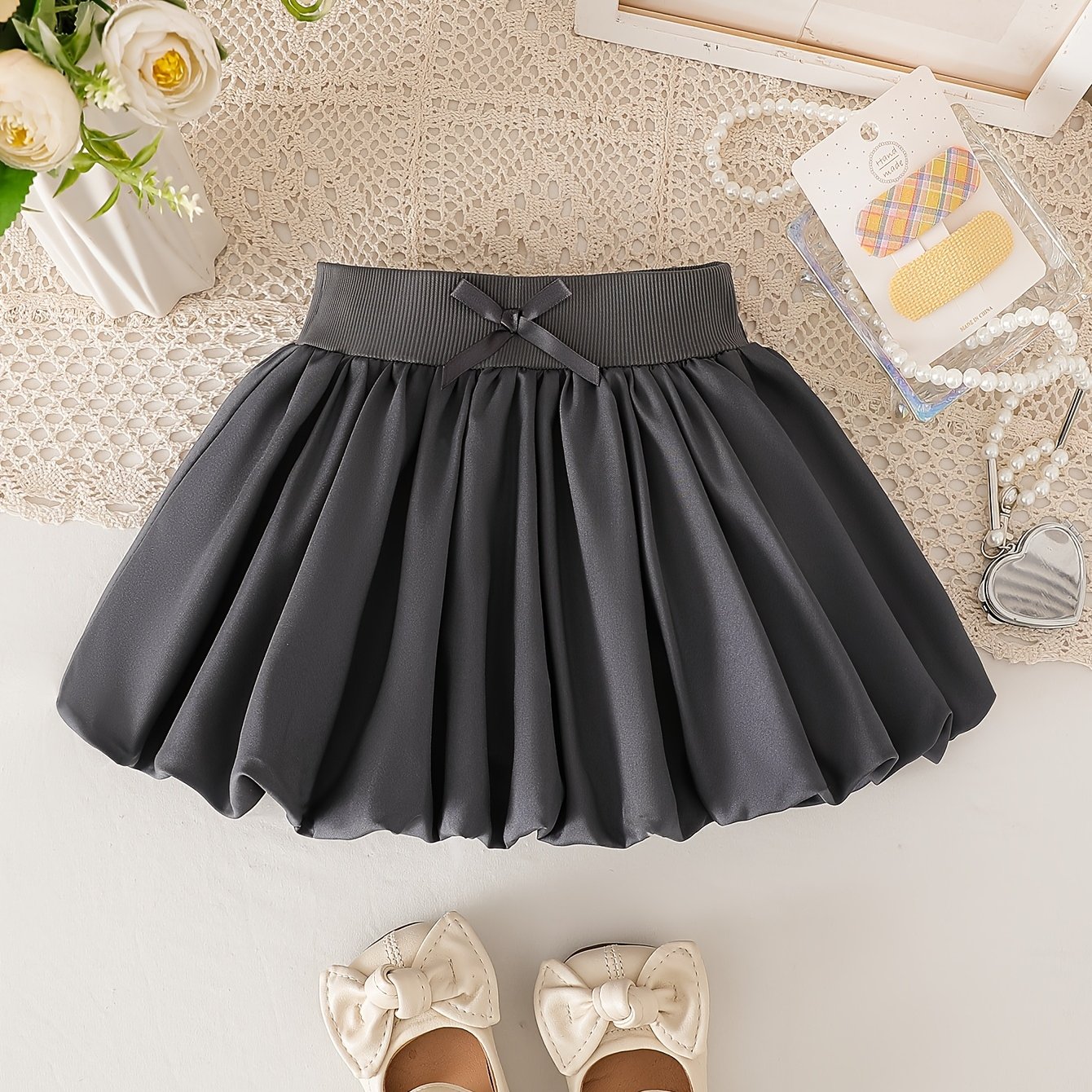 Adorable Sweet Fluffy Dress for Baby Girls in All Seasons, Baby Princess-Style Skirt in Pink for Sweet and Cute Little Ones, Perfect for Outdoor Adventures, Valentine's Day Gifts, Birthday Gifts for Baby Girls – Image 13