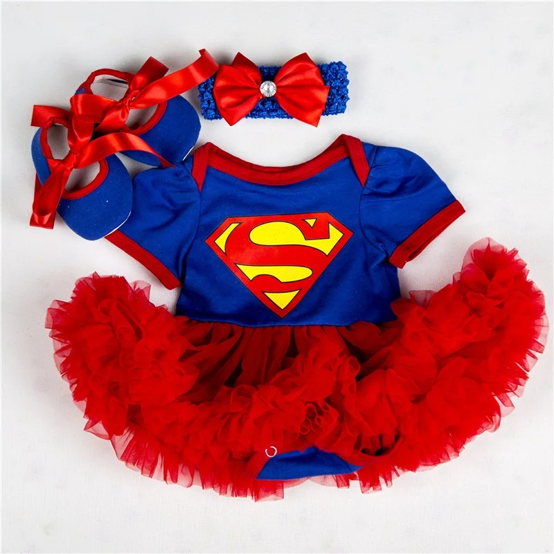 0-2Y 3pcs Girl Baby Summer Suit Novelty Costume Newborn Clothing Sets Bebe Dress Toddler Clothes Party Cosplay Gift 3 6 9 12 18M – Image 29