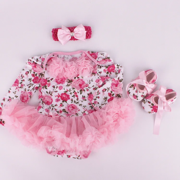 0-2Y 3pcs Girl Baby Summer Suit Novelty Costume Newborn Clothing Sets Bebe Dress Toddler Clothes Party Cosplay Gift 3 6 9 12 18M – Image 7