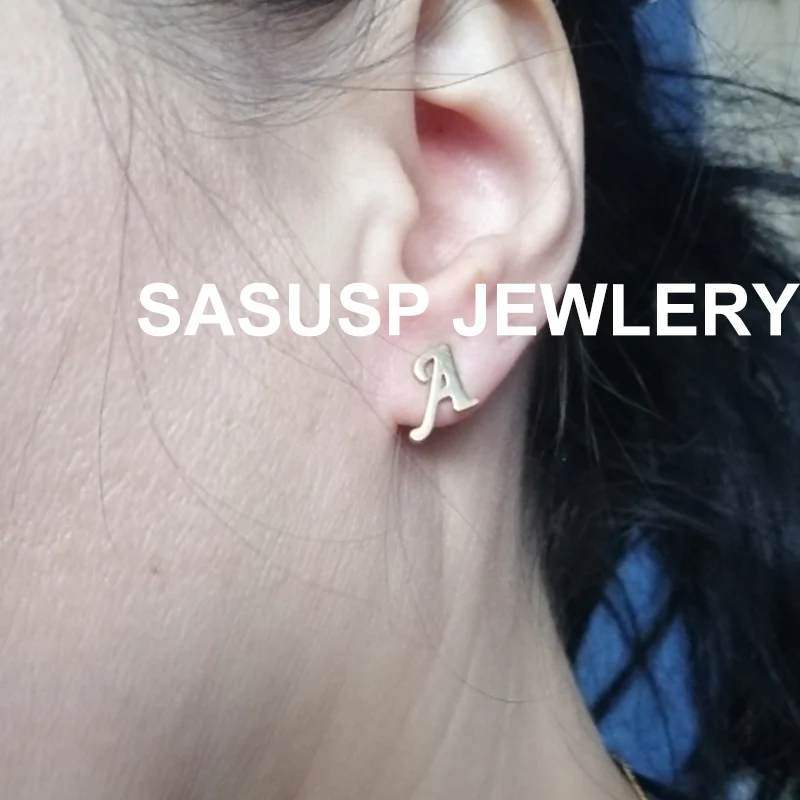 Stainless Steel A-Z Alphabet Initial Necklace for Women Men Personalize Jewelry 26 Letter Necklace Collier Pendientes 2024 – Image 5