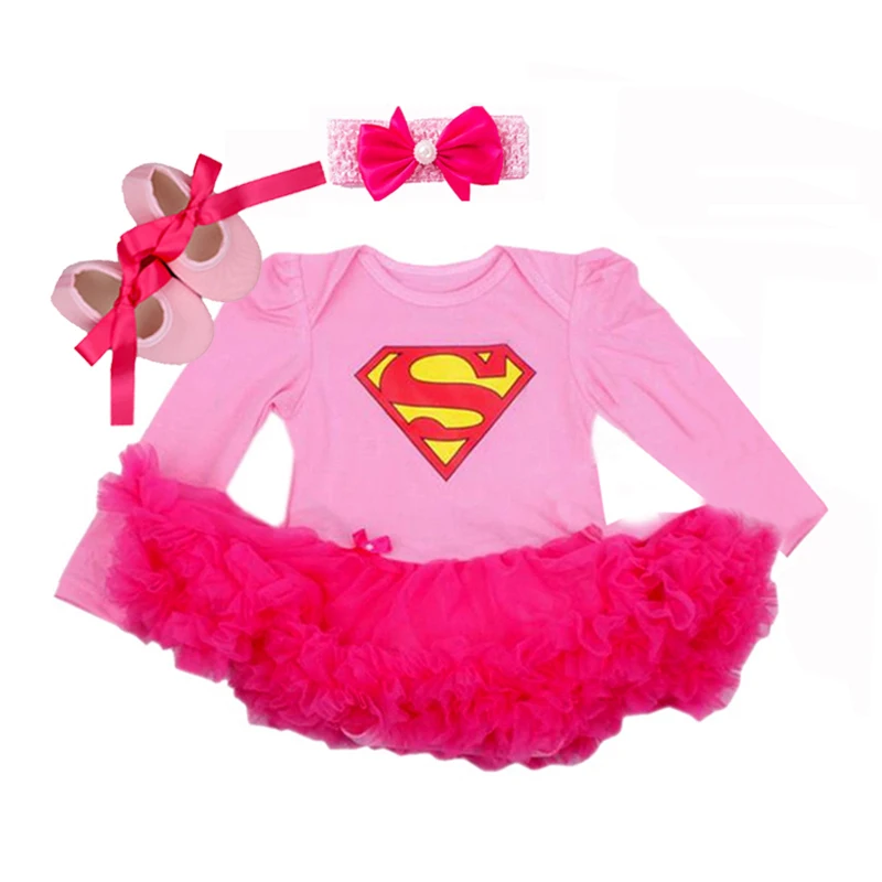0-2Y 3pcs Girl Baby Summer Suit Novelty Costume Newborn Clothing Sets Bebe Dress Toddler Clothes Party Cosplay Gift 3 6 9 12 18M – Image 22