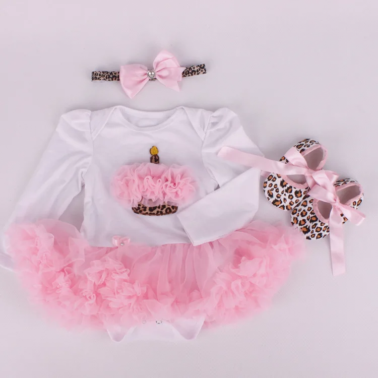 0-2Y 3pcs Girl Baby Summer Suit Novelty Costume Newborn Clothing Sets Bebe Dress Toddler Clothes Party Cosplay Gift 3 6 9 12 18M – Image 8