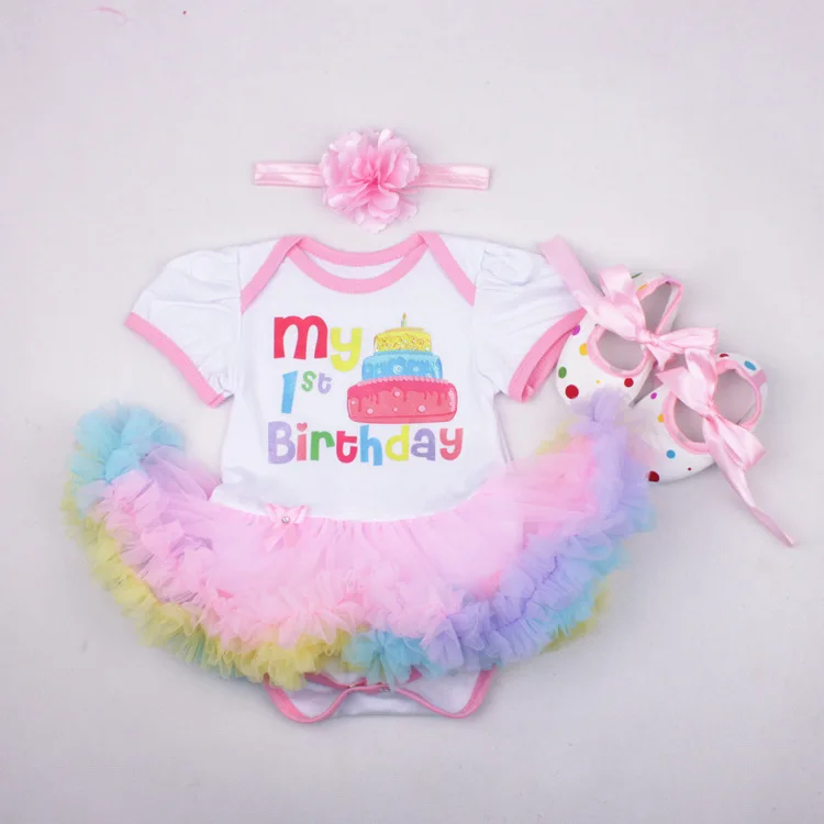 0-2Y 3pcs Girl Baby Summer Suit Novelty Costume Newborn Clothing Sets Bebe Dress Toddler Clothes Party Cosplay Gift 3 6 9 12 18M – Image 16